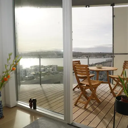 Apartmán Aalborg Limfjorden Udsigt Nørresundby