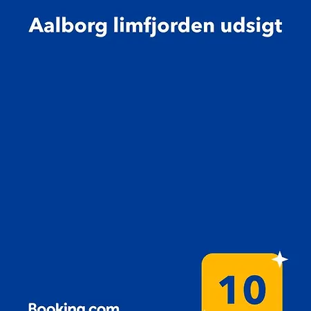 아파트 Aalborg Limfjorden Udsigt Nørresundby